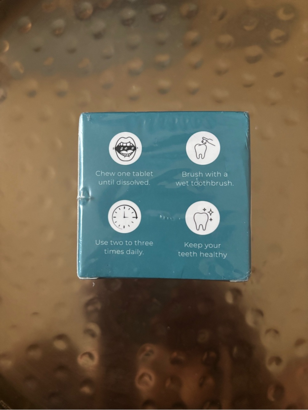 Hydroxyapatite Toothpaste Tablets - Blue - Picture 2 of 2